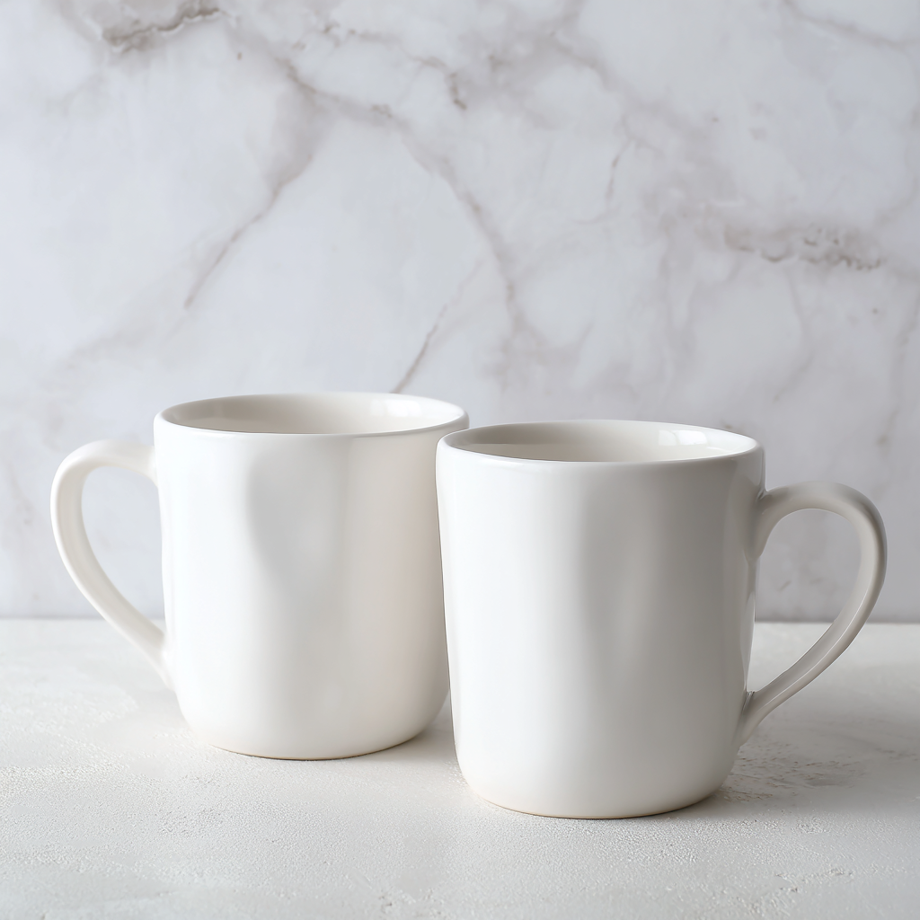 Zestaw ceramicznych kubków - kategoria kubki